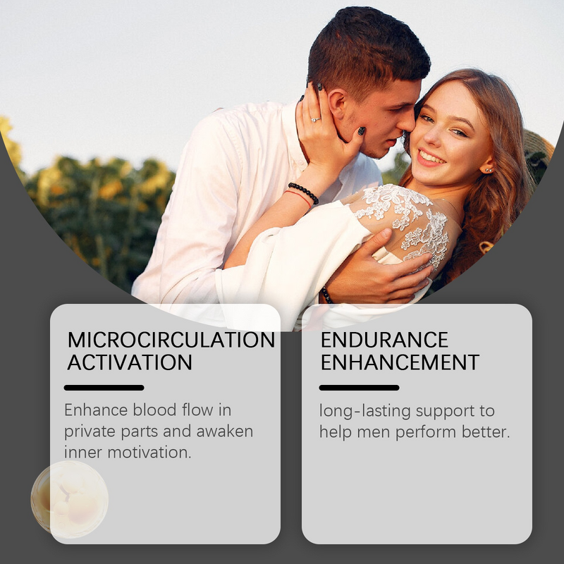 Massage Gel Manufacturer - Men's Golden Titan Herbal for Relaxation Comfort Personal Care