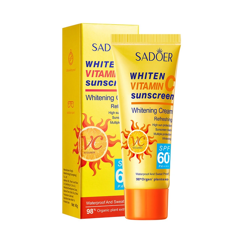 Sunscreen Lotion Manufacturer - SPF60+ PA+++ VC Herbal Mineral Refreshing for All Skin Types & Wholesale