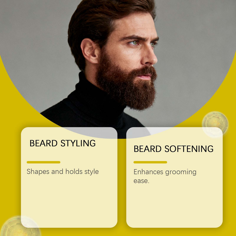 Beard Care Cream Manufacturer - Men's Argan Oil Strong Hold Shaping Moisturizing Gloss & OEM
