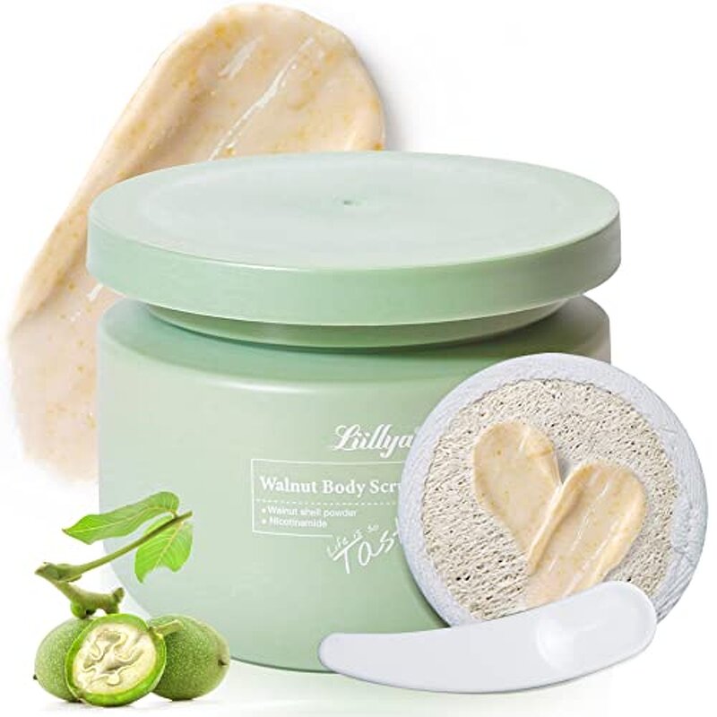 Body Scrub Manufacturer - with Loofah Spatula for Moisturizing Pore Cleansing