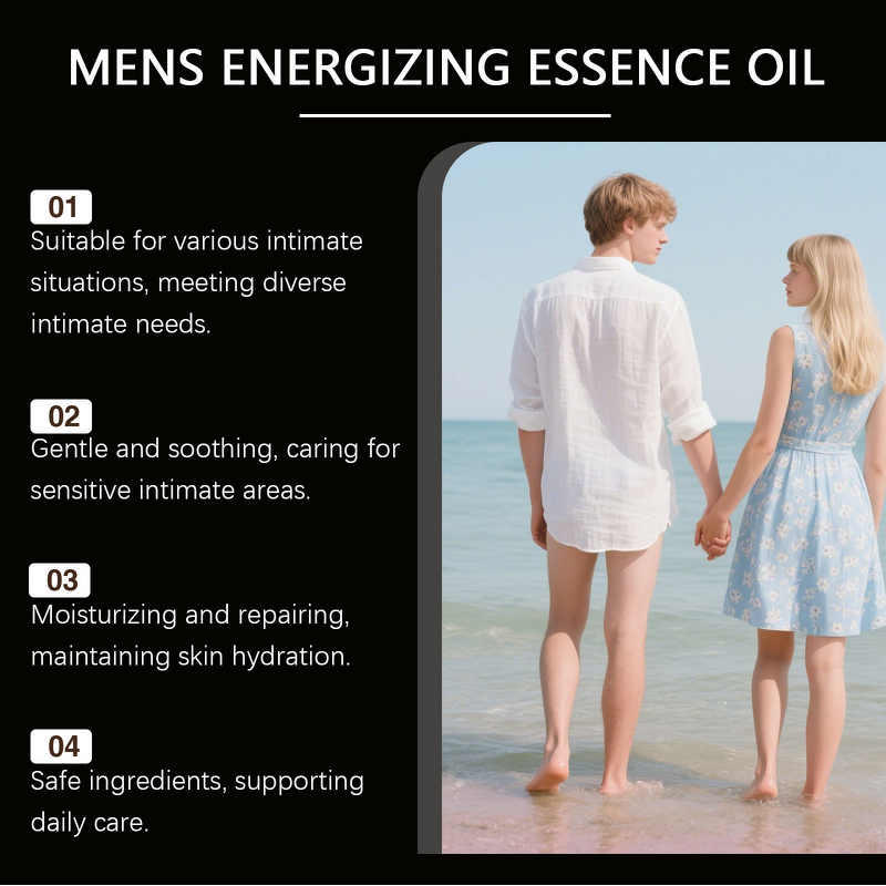 Massage Oil Manufacturer - Men's Herbal Moisturizing with Hirudo Extracts Intimate Care & Private Label