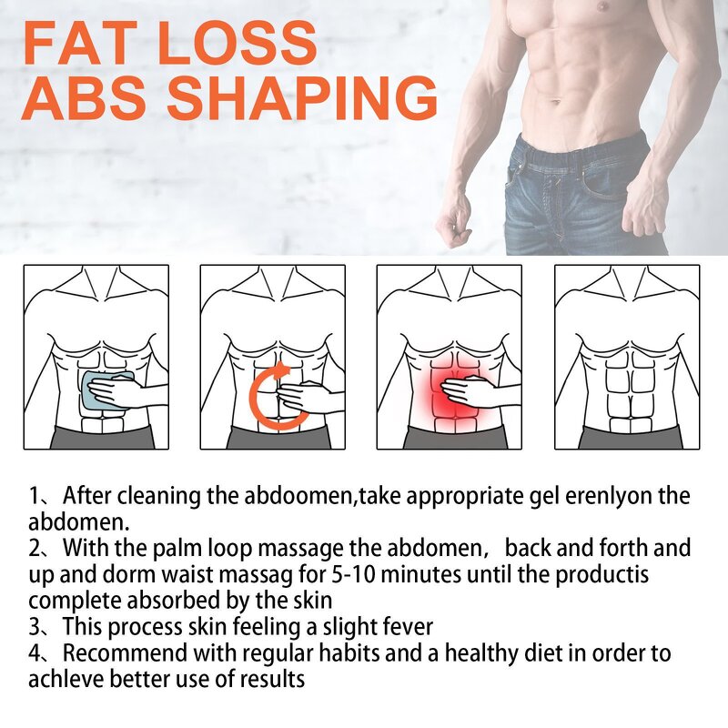 Muscle Cream Manufacturer - Men's Herbal for Abdominal Fitness Shaping Heating Breast Enhancement