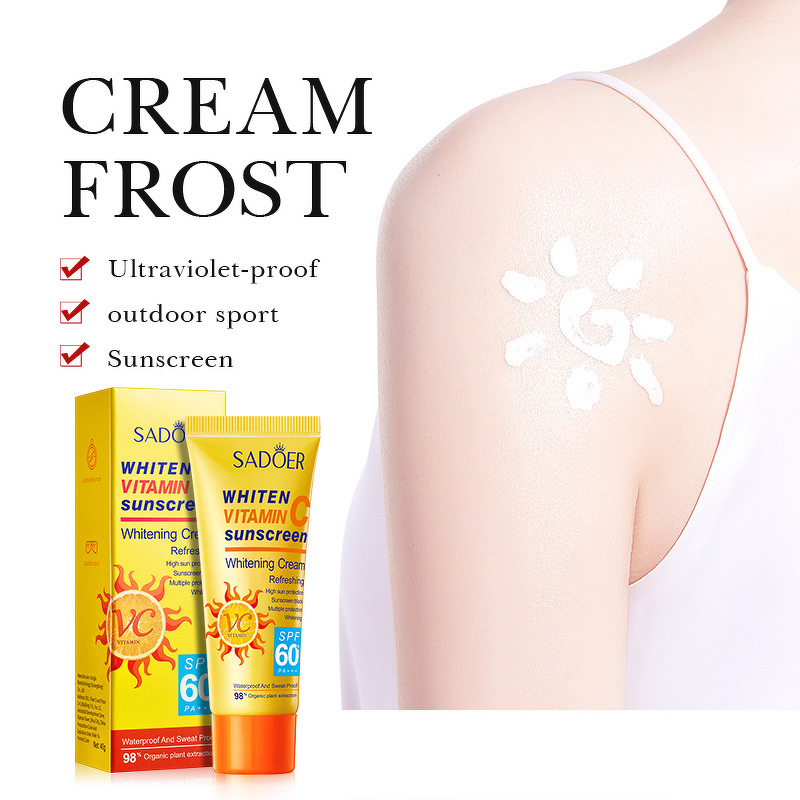 Sunscreen Lotion Manufacturer - SPF60+ PA+++ VC Herbal Mineral Refreshing for All Skin Types & Wholesale