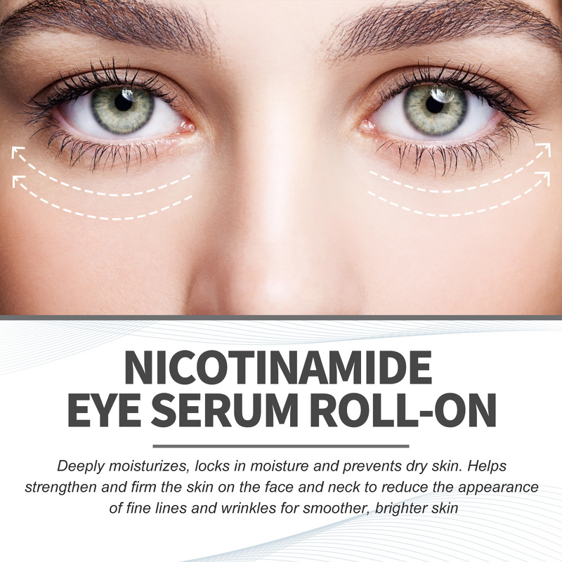 Eye Serum Manufacturer - with Hyaluronic Acid Niacinamide Peptides for Dark Circles Wrinkles