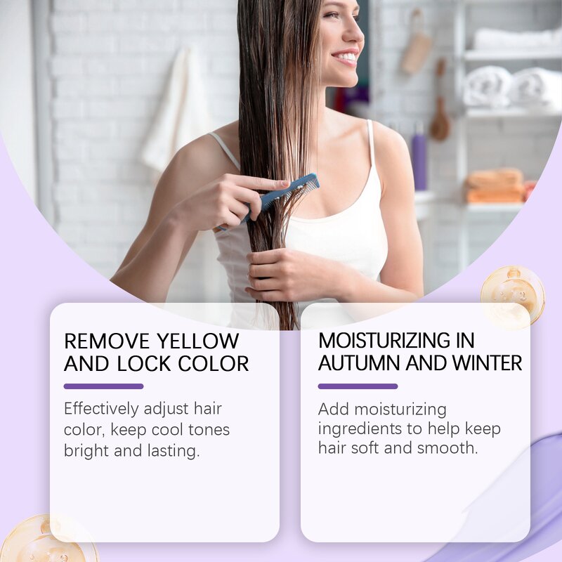 Hair Mask Manufacturer - Keratin Purple for Nourishing Smooth Shiny & Customized