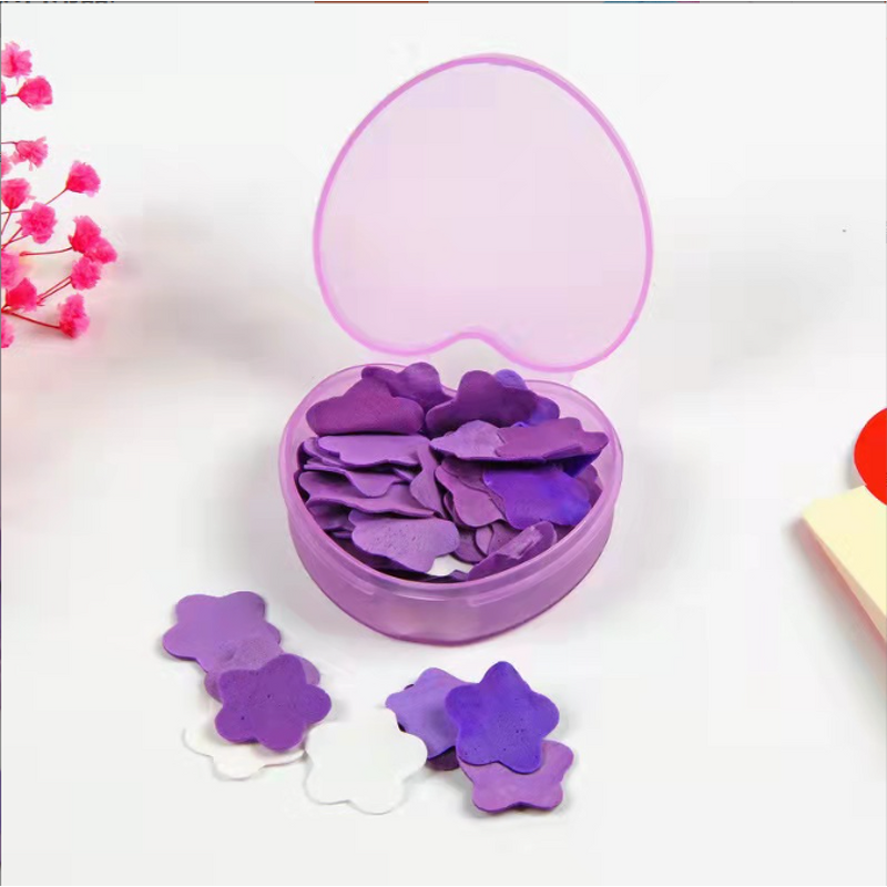 Paper Soap Manufacturer - Portable Dissolvable Petal Sheets Disposable