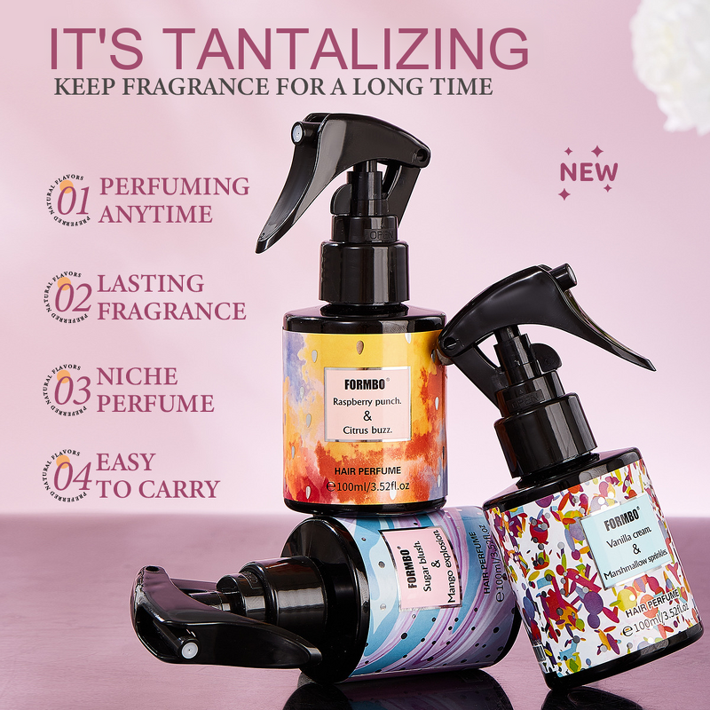 Perfume Set Manufacturer - Women's Long-Lasting Light Fragrance with Hair Refresher