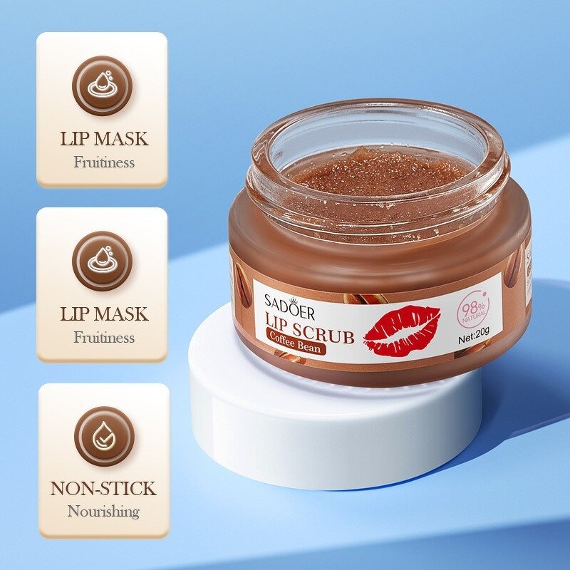 Lip Scrub Manufacturer - Collagen Sugar Crystal with Honey Hydrating & Factory