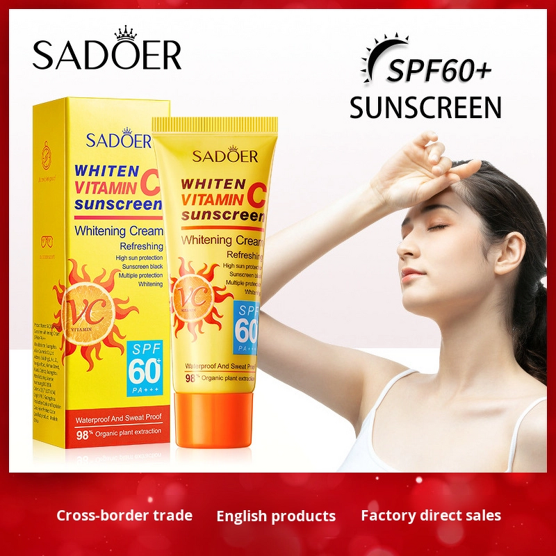 Sunscreen Lotion Manufacturer - SPF60+ PA+++ VC Herbal Mineral Refreshing for All Skin Types & Wholesale