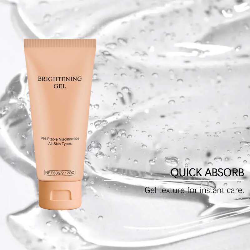 Face Gel Manufacturer - Balancing Moisturizer Brightening Non-Greasy with Niacinamide & Custom Logo