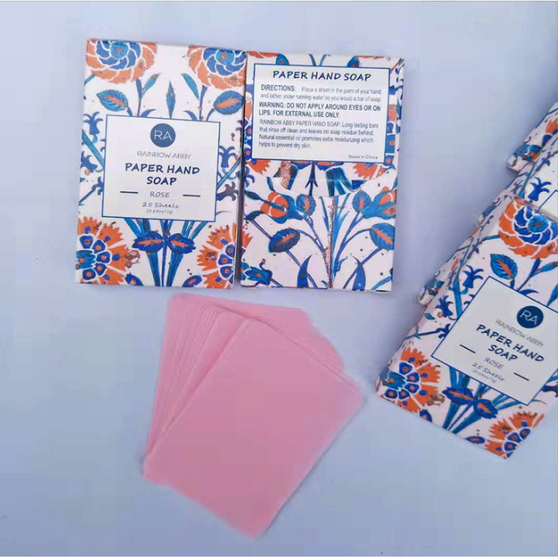 Paper Soap Manufacturer - Portable Disposable Mini for Travel & Hot Sell