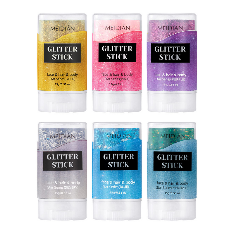 Body Glitter Stick Manufacturer - Waterproof Mineral Flash Gold Silver Diamond & OEM/ODM