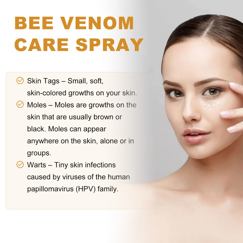 Oral Spray Manufacturer - Bee Venom for Wart Care Soothing Skin Health & Hot Selling