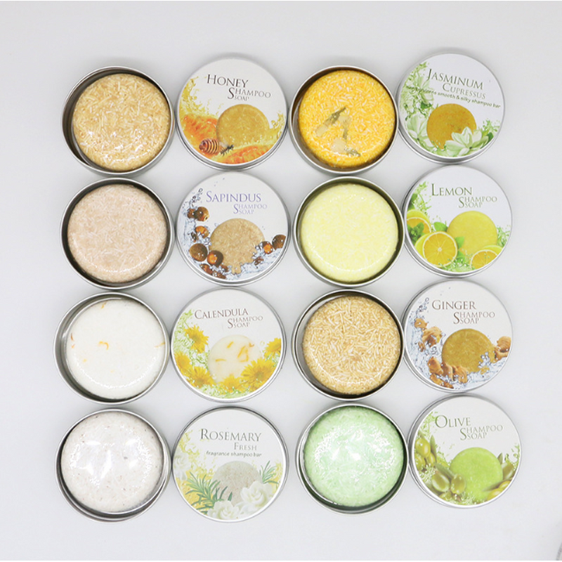 Shampoo Bar Soap Set Manufacturer - Vegan Hair Darkening with Honey Mint Charcoal & Private Label