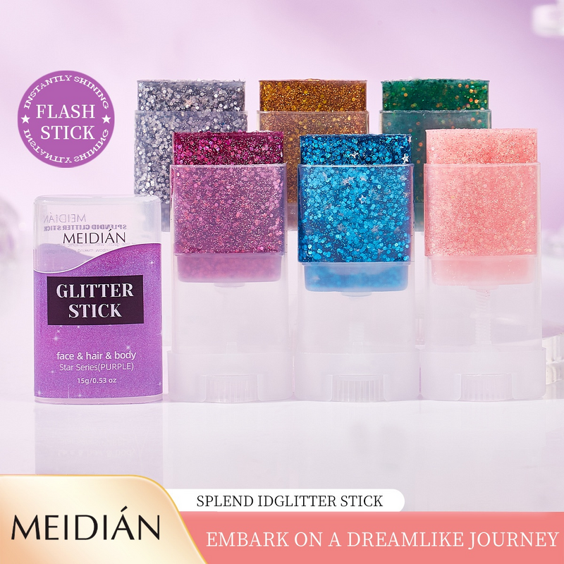 Body Glitter Stick Manufacturer - Waterproof Mineral Flash Gold Silver Diamond & OEM/ODM