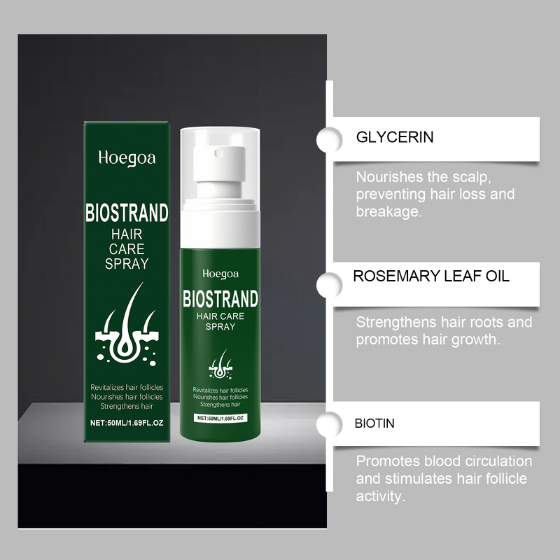 Scalp Care Spray Manufacturer - Black Sesame Rosemary for Follicle Strength Growth & Factory-Produced