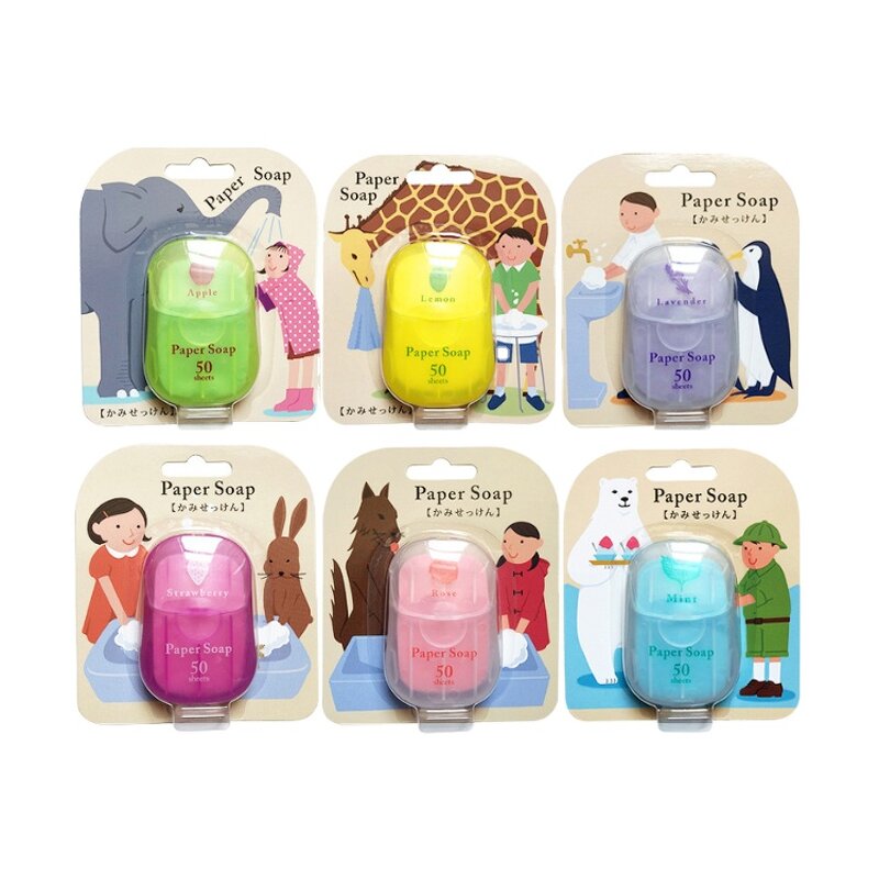 Paper Soap Manufacturer - Confetti Dissolvable Sheets for Toilet Outdoor Portable