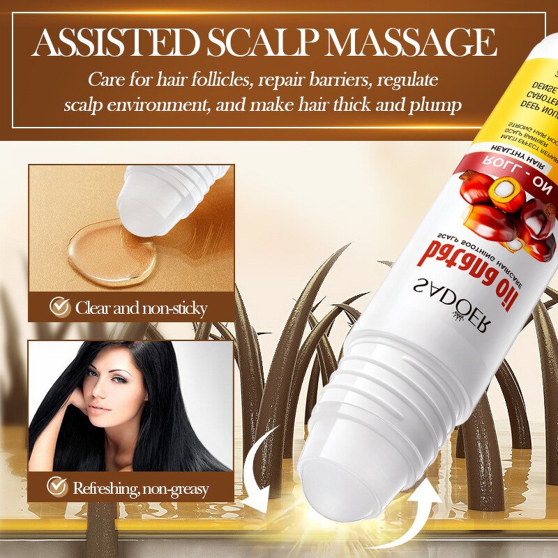 Hair Care Oil Manufacturer - Organic Batana Scalp Soothing Roller Ball & Customizable
