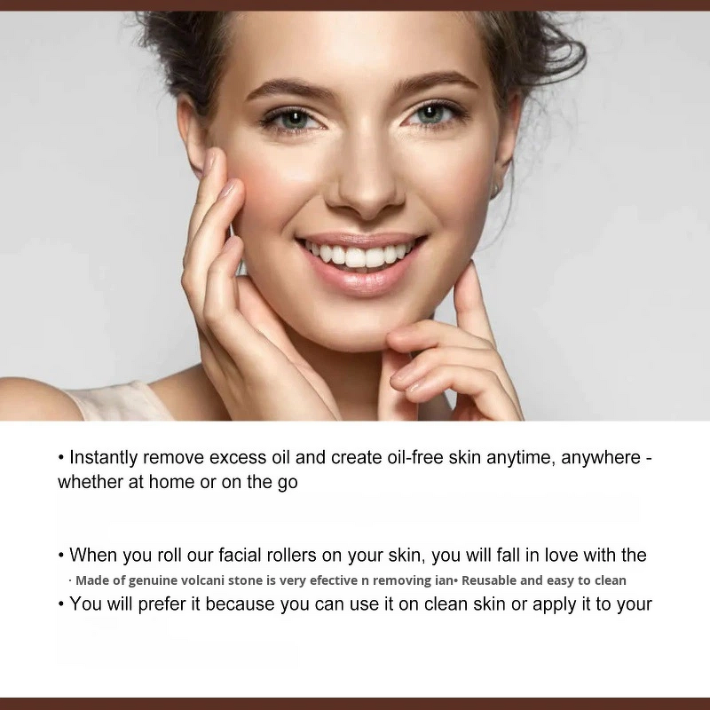Face Roller Manufacturer - Volcanic for Oily Skin Control Makeup Oil Absorbing Reusable & Hot Sell