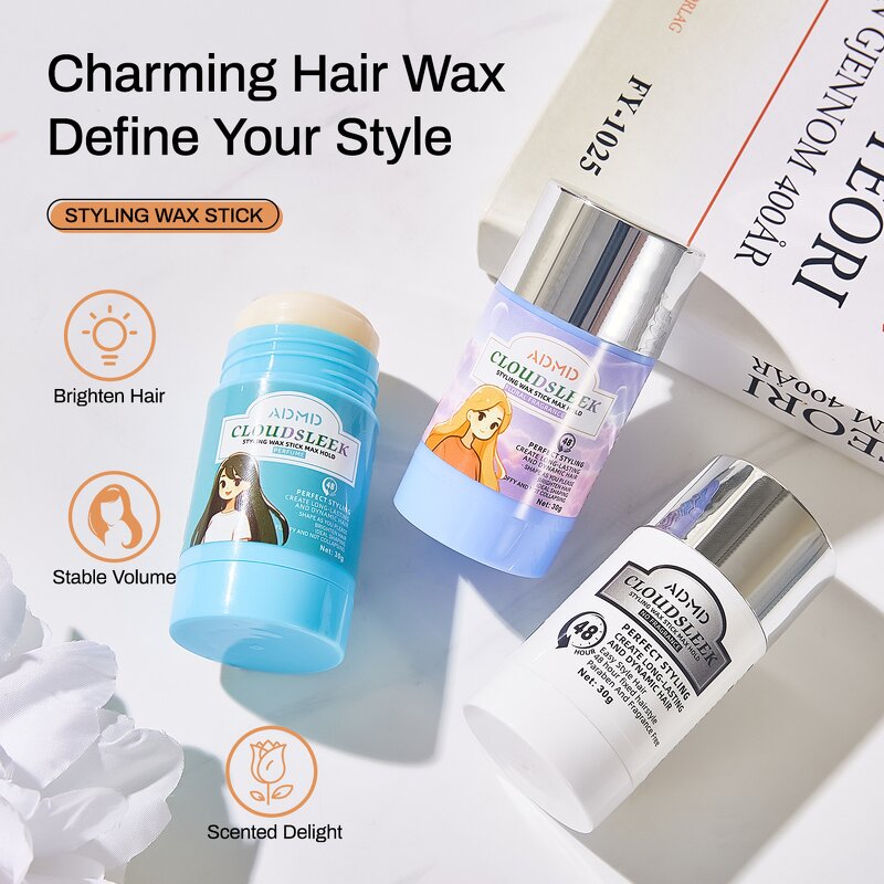 Hair Wax Stick Manufacturer - Organic Solid Long-Lasting Matte for Curly Hair & Wholesale