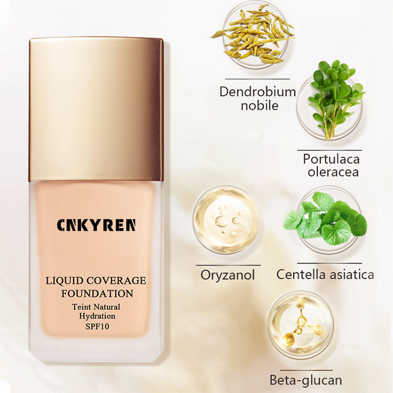 Liquid Foundation Manufacturer - 24 Hour Long-Lasting - Vegan Concealer Full Coverage Matte Waterproof