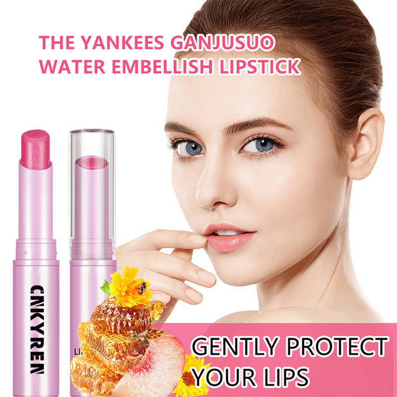 Lip Balm Stick Manufacturer - Vegan Squalane - Women 5g Hydrating Repairing Peach Honey Dry Lips