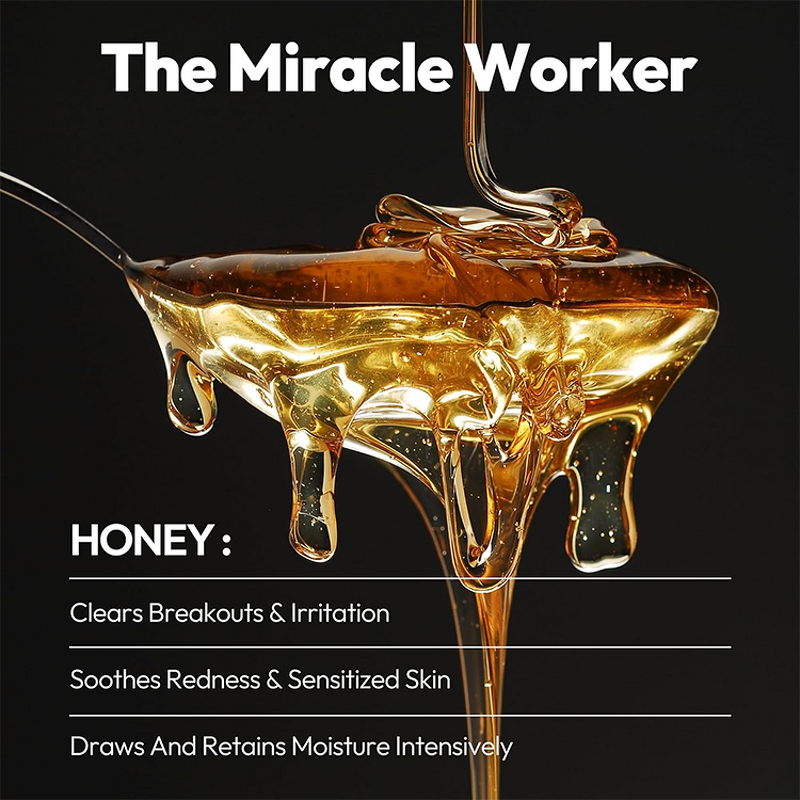 Facial Sheet Mask Manufacturer - Wholesale - Deep Hydration Honey Extract Hyaluronic Acid Travel Size