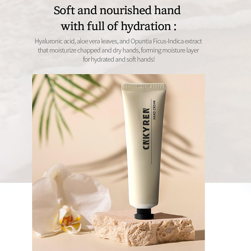 Hand Cream Manufacturer - Peony Hyaluronic Acid - Dry Cracked Skin Repair Moisturizing Hydration