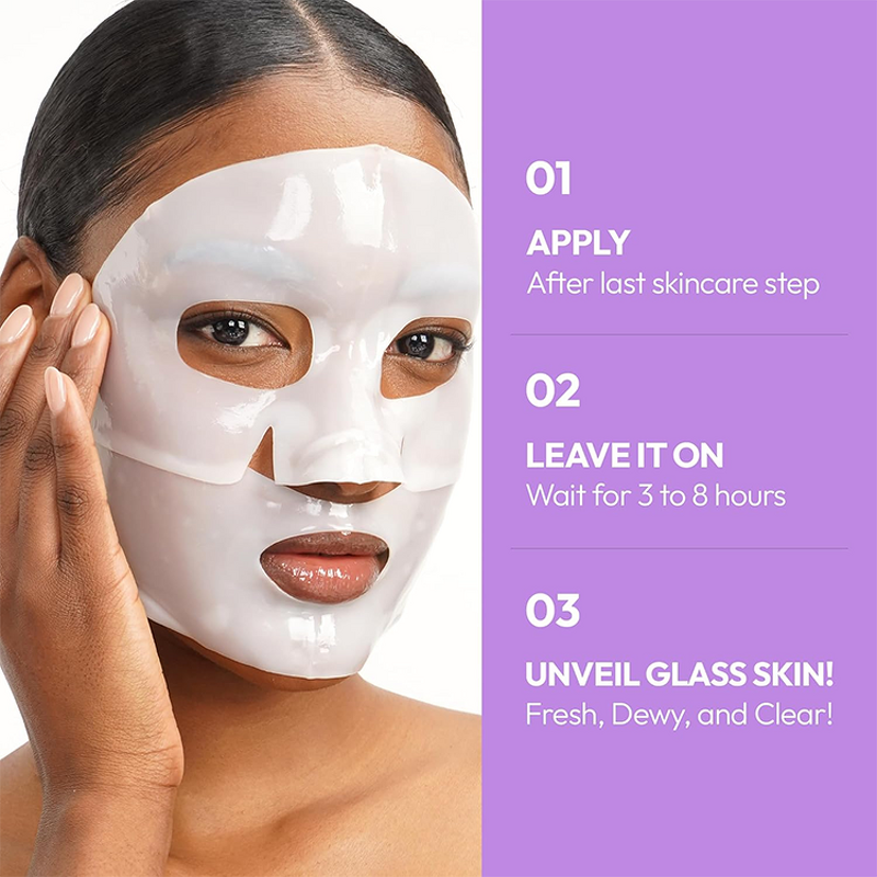 Facial Sheet Mask Manufacturer - Wholesale - Deep Hydration Collagen Glass Skin Moisturizing