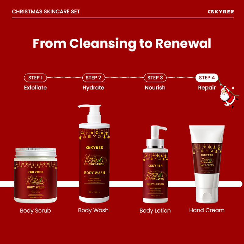 Hand Cream Manufacturer - Christmas Limited Edition - Deep Moisturizing Jojoba Seed Oil Repair Dry Cracked