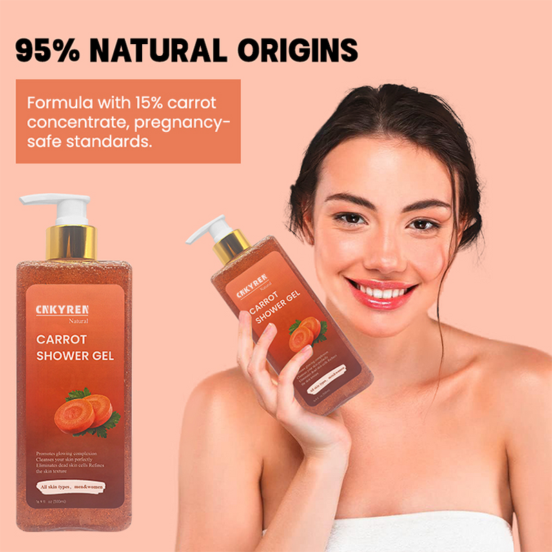 Body Wash Manufacturer - Wholesale Herbal Infused - Vitamin C Carrot Whitening Exfoliating Niacinamide