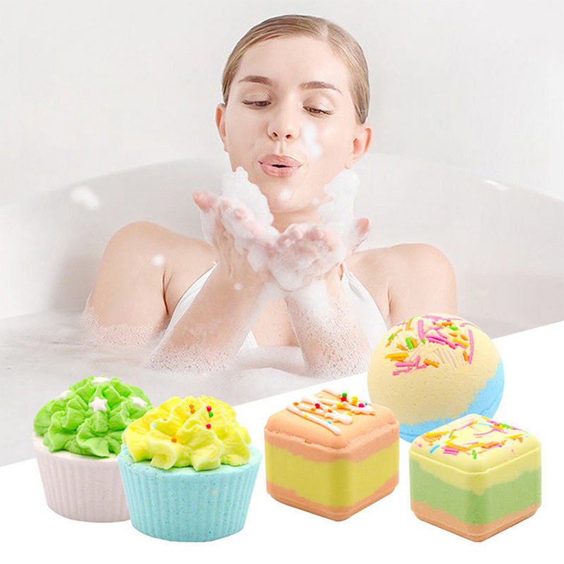 Bath Fizzies Manufacturer - Sweet Orange Cherry Vanilla - Gift Box Relaxing Moisturizing Whitening