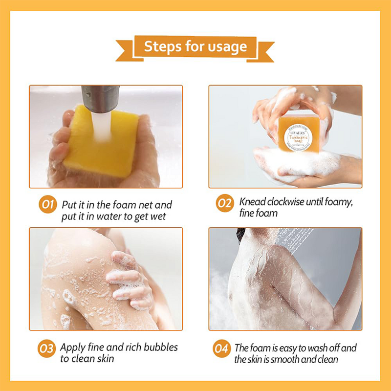 Soap Bar Manufacturer - Organic Ginger Aloe - Turmeric Wholesale Soothing Clean Glycerin Body Care