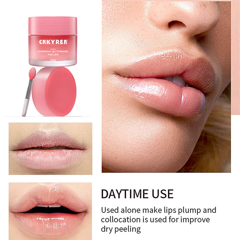 Lip Mask Manufacturer - Sweet Strawberry Premium - Night Repair Crystal Vegan Organic Whitening Firming