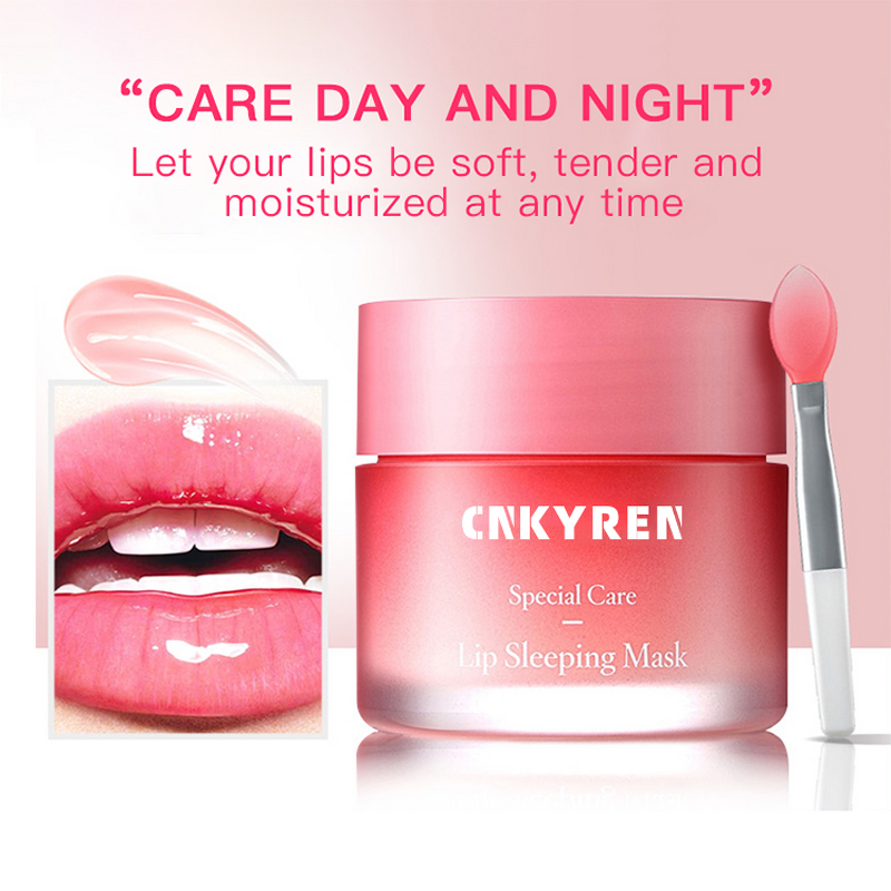 Lip Mask Manufacturer - Sweet Strawberry Premium - Night Repair Crystal Vegan Organic Whitening Firming