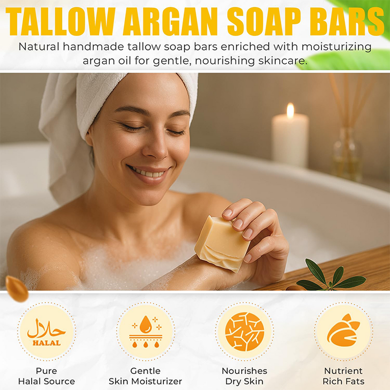 Body Soap Manufacturer - Repairing Tallow - Natural Vitamins Deeply Nourishing Hydrating Cleanser OEM