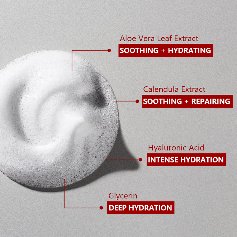 Face Cleansing Mousse Manufacturer - Christmas Limited Edition - Deep Pore Oil Control Exfoliating Glycerin