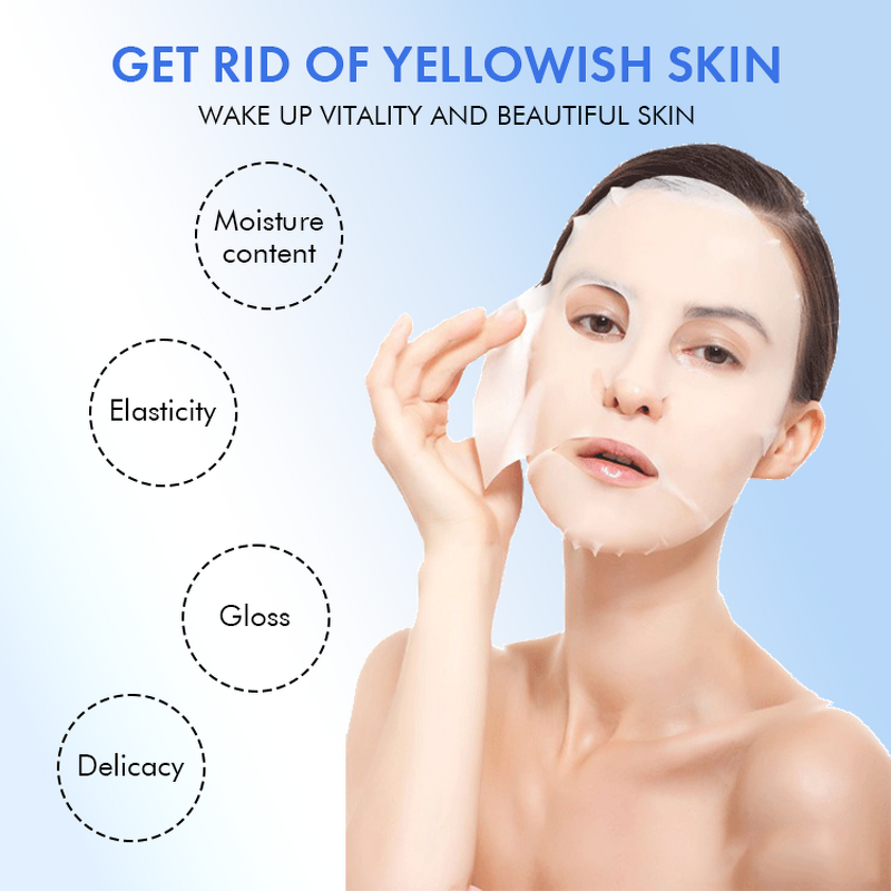 Facial Sheet Mask Manufacturer - Wholesale - Blue Copper Peptide Anti Aging Wrinkles Firming Hydrating