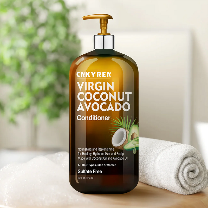 Conditioner Manufacturer - OEM Virgin Coconut Avocado - Detangling Soothing Dry Scalp Dandruff Relief