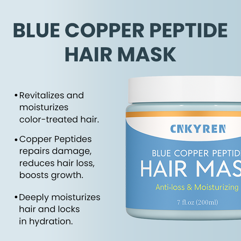 Hair Growth Treatment Manufacturer - Ghk-Cu - Biotin Blue Copper Peptide Anti Hair Loss Moisturizing