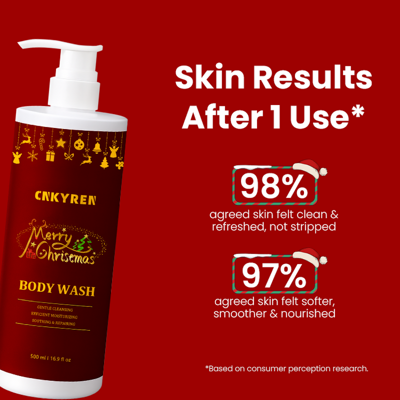 Body Wash Manufacturer - Christmas Limited Edition - Organic Camellia Sinensis Nourishing Herbal Moisturizing