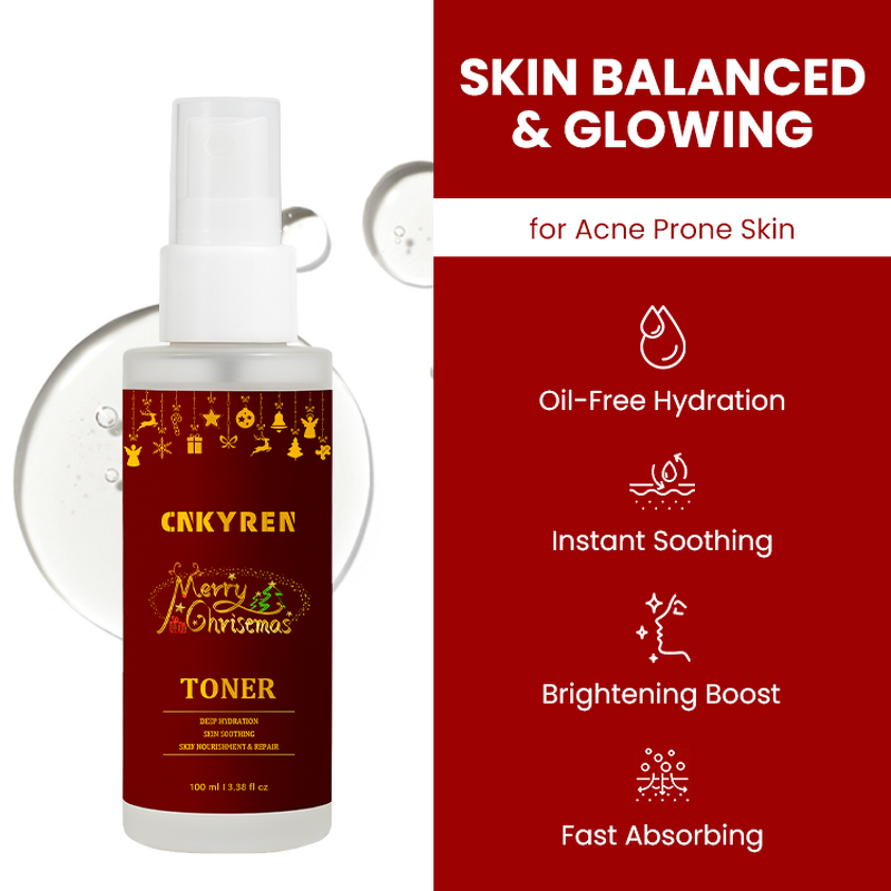 Facial Toner Spray Manufacturer - Christmas Limited Edition - Jojoba Seed Oil Sensitive Skin Soothing Refreshing