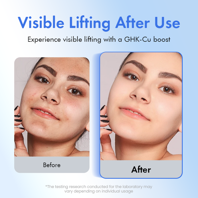 Facial Sheet Mask Manufacturer - Wholesale - Blue Copper Peptide Anti Aging Wrinkles Firming Hydrating