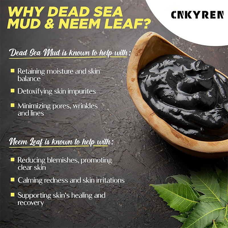 Bath Soap Manufacturer - Handmade Deep Cleansing - Dead Sea Mud Neem Leaf Acne Prone Organic Shea Butter