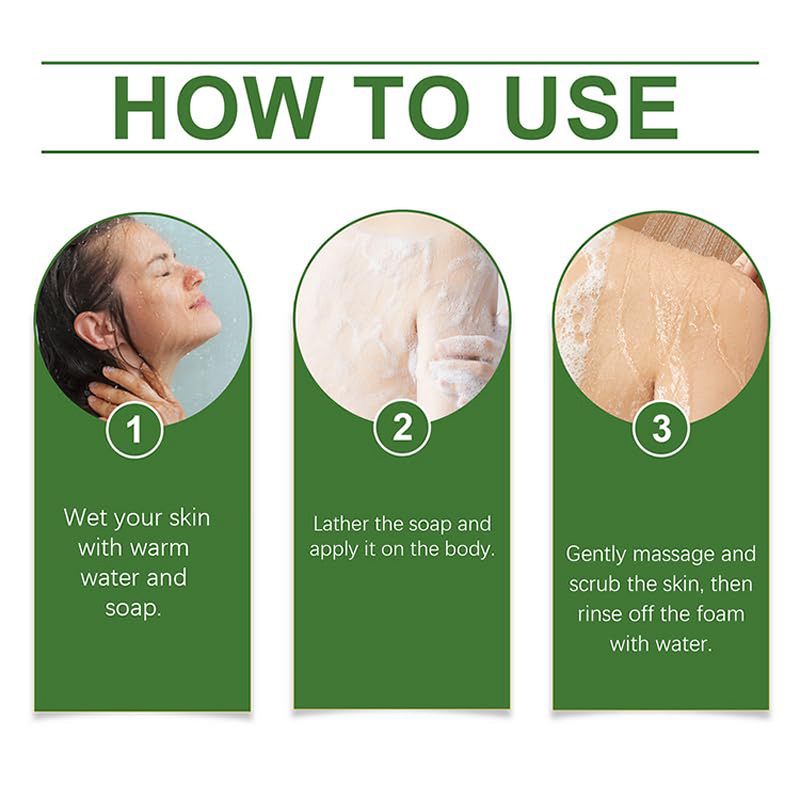 Body Soap Manufacturer - Deep Moisturizing Green Tea - Mild Formula Long Lasting Hydration Skin Texture