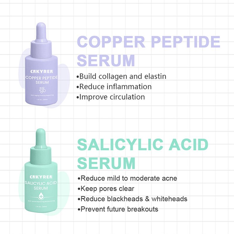 Facial Serum Manufacturer - Macaron Series - Anti Aging Whitening Peptide Essence Men Women Targets Wrinkles