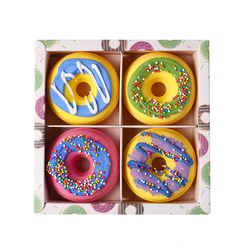 Shower Gel Bomb Manufacturer - Wholesale Body Care Relaxing - Donut Shape Colorful Natural Cleaning
