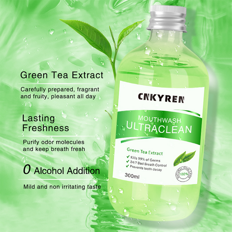 Mouthwash Manufacturer - Powerful Peach Green Tea - Flavored Disposable Teeth Whitening Decay Prevention