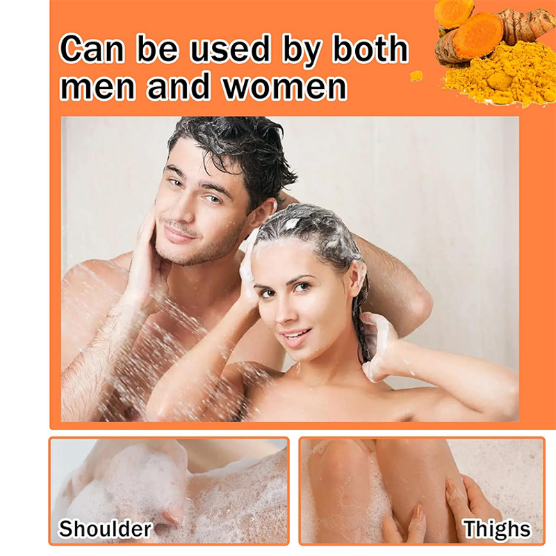 Face Wash Manufacturer - Organic Turmeric - Gentle Exfoliating Solid Bar Moisturizing All Skin Types