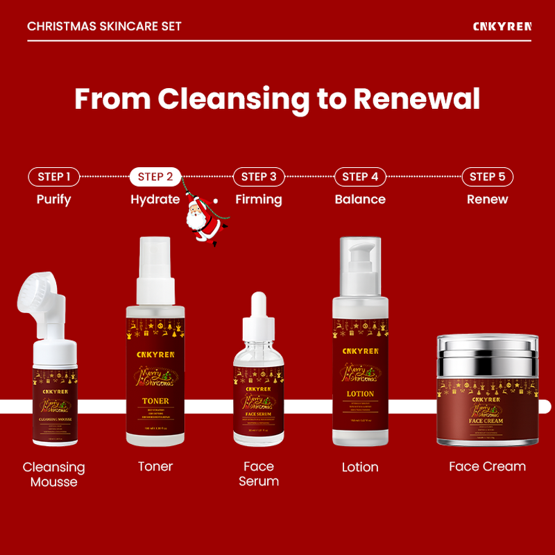 Facial Toner Spray Manufacturer - Christmas Limited Edition - Jojoba Seed Oil Sensitive Skin Soothing Refreshing